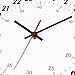 Amazon.com: Foxtop 24 Hour Wall Clock 12 Inch Quartz Battery Operated ...