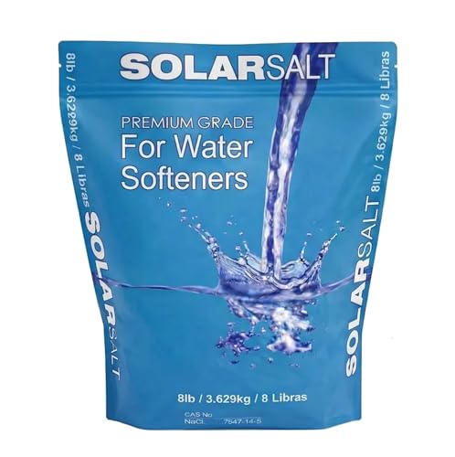 Home and Country All Natural Solar Salt for Water Softener (8 Pounds)