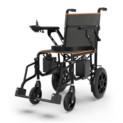 SPALAX Electric Wheelchair for Adults Foldable All-Terrain