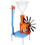 Science Experiment Kit Plastic Water Wheel Generator Kit Science Experiment Ideal for DIY Energy Conversion Learning Physics Education