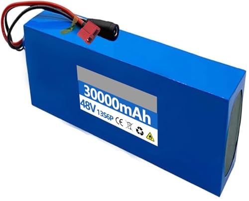 Batterie lithium-ion 48V pour vélo électrique et scooter 1000W avec BMS et chargeur inclus