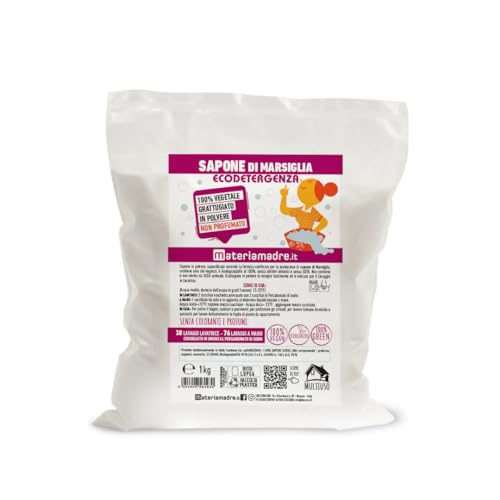 Sapone Di Marsiglia In Polvere 100% Vegetale Senza Profumo