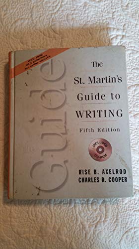 The St. Martin'S Guide To Writing