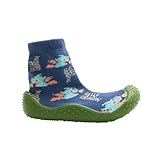  YSABEL MORA 54041 - Zapatilla Calcetín Bebé Suela Goma Dragón bebé-niños color: UNICO talla: 18