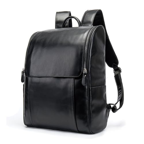 Sac à dos d'affaires en cuir de vache de première couche supérieur