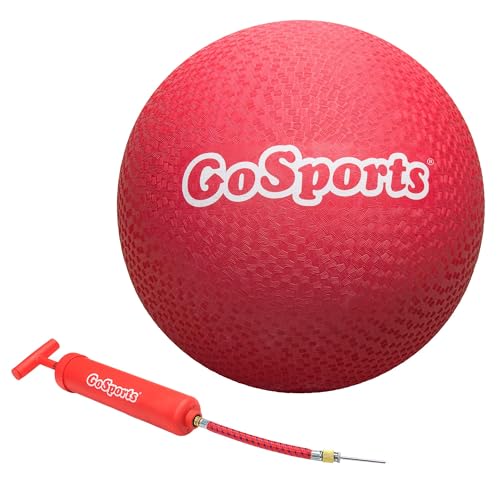 GoSports Giant 16 inch Rubber Playground Ball with Pump