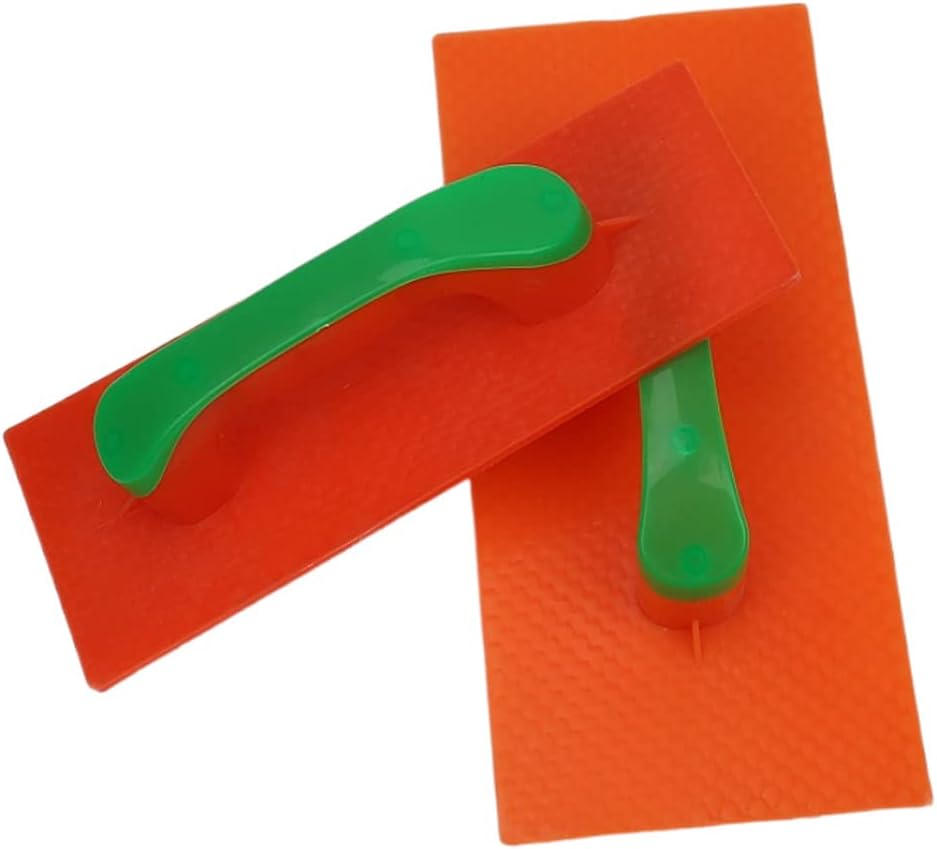 Plastic Rendering Texturing Handle Plastering Top Coat Float Trowel Structure Concrete Spatula Tool 14.5x31.5/11x27.8cm