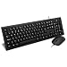 Produktbild V7 Videoseven CKU200UK USB Tastatur, Maus-Set Spritzwassergeschuetzt Englisch, QWERTY Schwarz, Wired Combo
