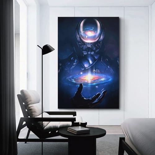 ACIFHGUE Mass Effect Andromeda Game Poster Poster Decorative Painting Canvas Wall Posters And Art Picture Print Modern Family Bedroom Decor Posters 08x12inch(20x30cm) - Image 2