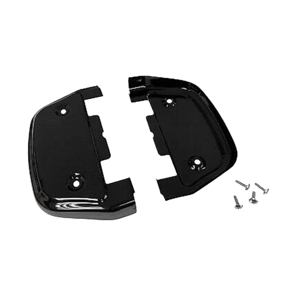 Cubiertas para estribo de pasajero de motocicleta, compatibles con Electra Street Road Ultra Softail, tapa de pie en forma de D