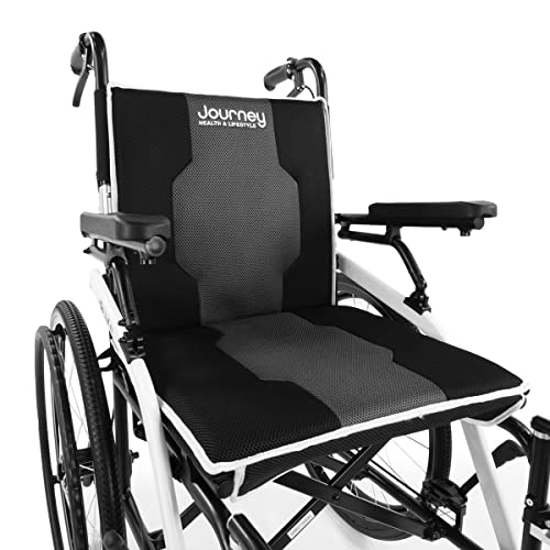 So Lite Ultra Lightweight Wheelchair - White Frame With Grey Accent #TOP4