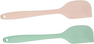 VINTORKY 2 Piezas Espátula De Silicona Tarro Espátula Herramienta Para Hornear Pasteles Gadget De Cocina Raspador De Silicona Espátulas De Mantequilla Espátula Sencilla Gel De Sílice