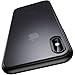 Meifigno Magic Series iPhone Xs Max Case, [Military Grade Drop Tested][Satiny Touch], Translucent Matte PC with Soft Edges, Shockproof and Protective Phone Case for iPhone Xs Max 6.5", Black