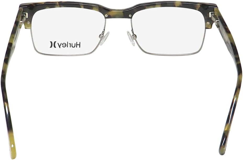 Hurley Hmo115 Detroit Eyeglass Frame/Glasses Square Lenses Eyewear For Men Demo Lenses Included