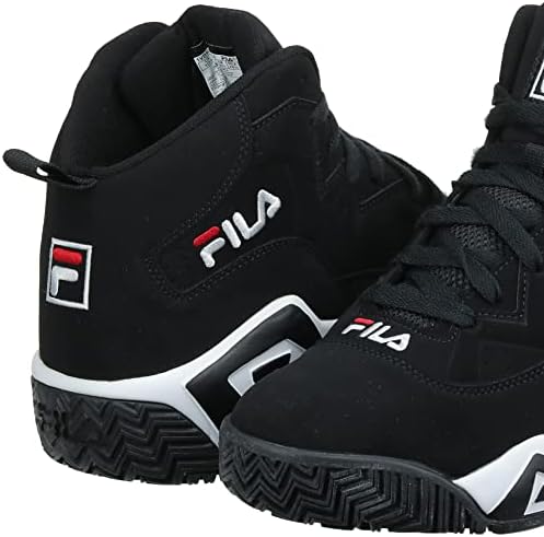 Fila mens Mb Fashion Sneaker, Black/White/Fila Red, 10.5 US | Image 7