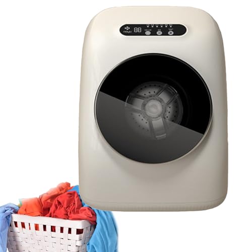 下着洗濯機 2in1全自動洗濯機と乾燥機 6つの洗浄モード付き 7L大容量小型洗濯機 ベビー服、下着、靴下、タオル、アパート用