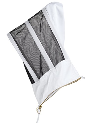 Humble Bee 11 véu de esgrima de poliéster (substituição), padrão, linho branco