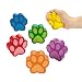 Fun Express Paw Print Shaped Stress Toy - Toys - Balls - Relaxables - 12 Pieces