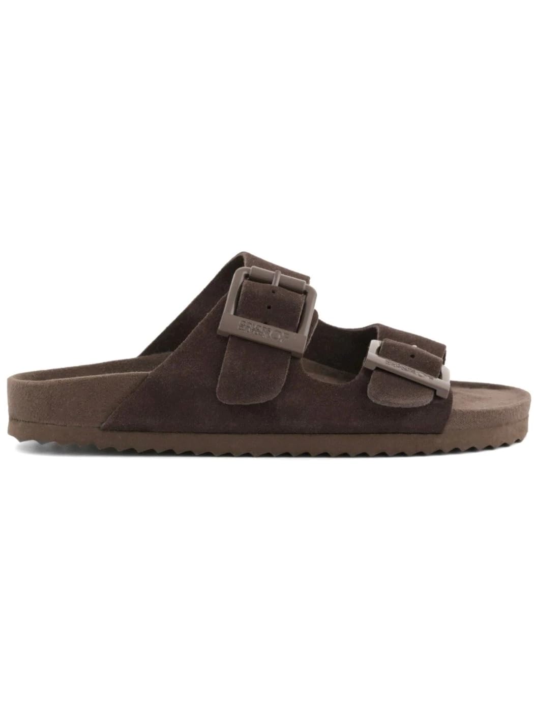 Colors of California Slofi sandalo in pelle scamosciata MOCCA, 39