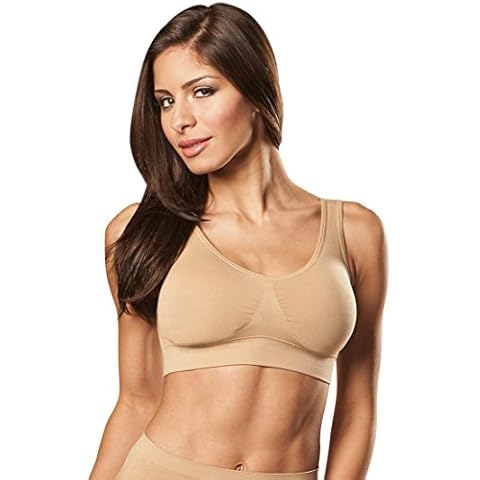 Genie Bra 2-Pack Misses XS One Size Black/Nude Cover