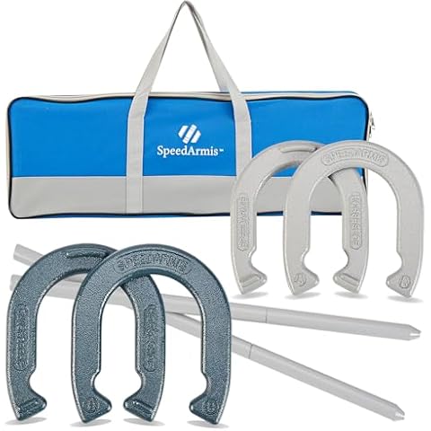 SpeedArmis Universal Outdoor Horseshoes Game Set Cover