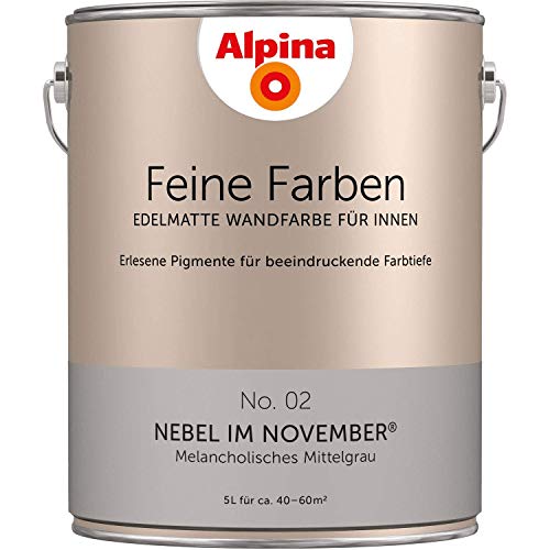 Alfred Clouth Alpina Feine Farben 5 L Nebel im November No. 02