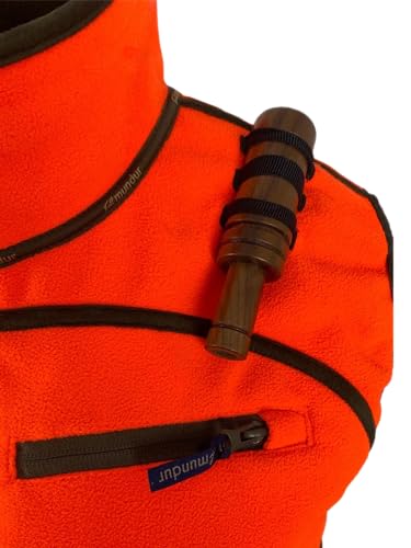 Digital Green Camo and Blaze Camo Orange Hunting Vest Jacket Reversible for Man Windstop Waterproof4