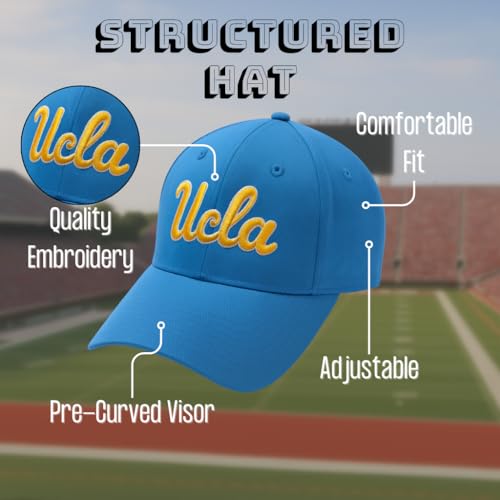 Gorra azul universitaria California Bruins miniatura 4