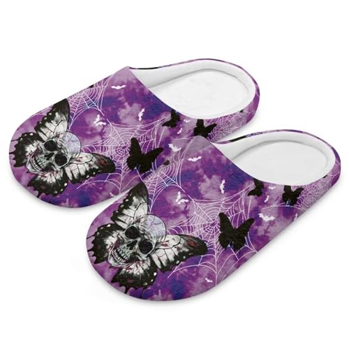 Slippers for Women Holiday Pattern Cotton Slippers 6.5-11.5