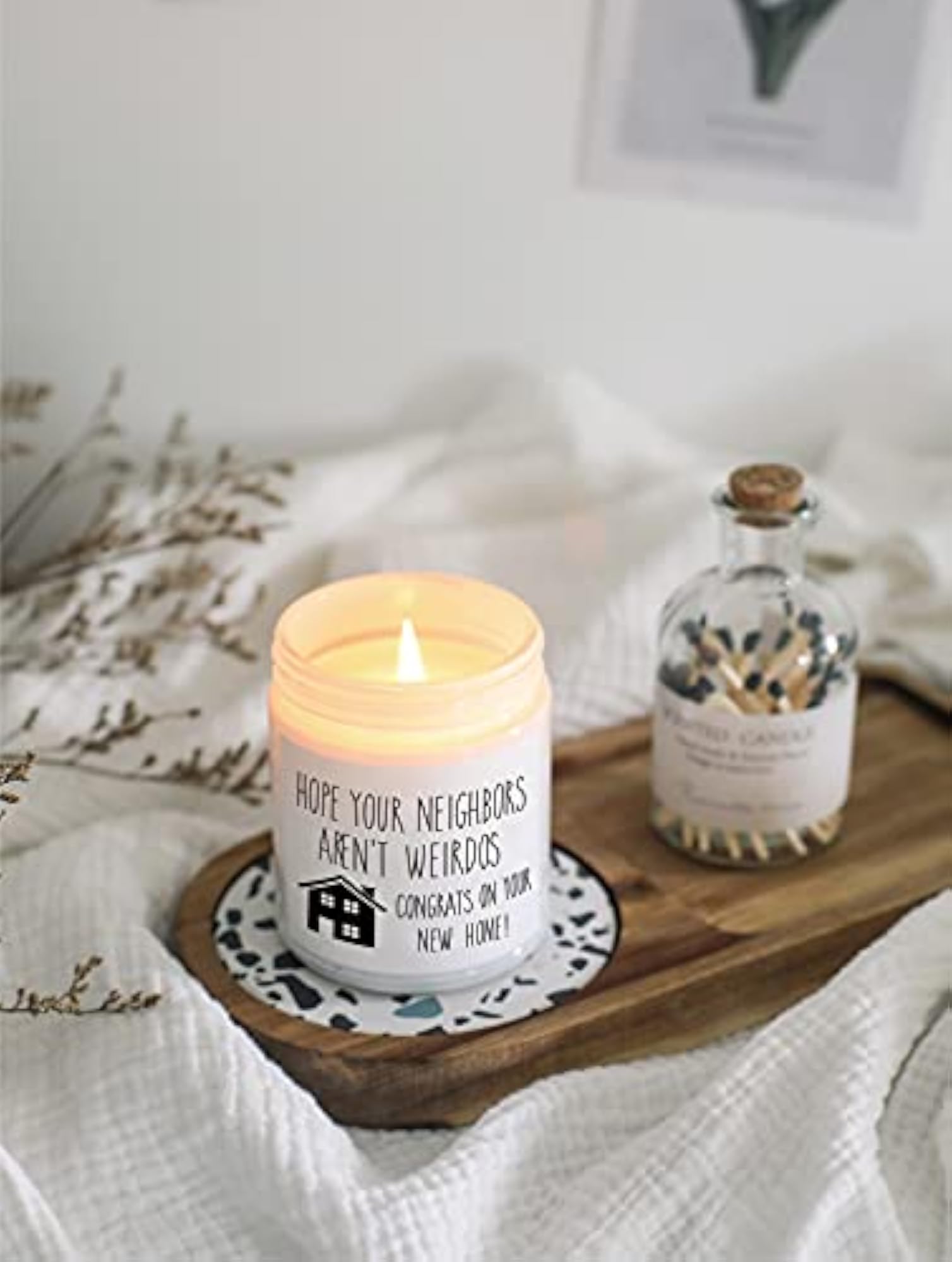 Housewarming Scented Candle Gift Idea