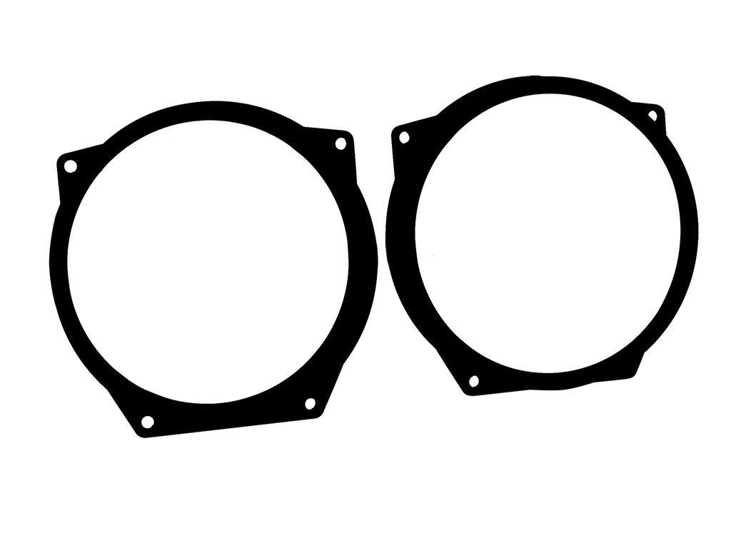 ACV 271023-07 Anneaux de Haut-Parleur compatibles avec (Marque de Voiture) : BMW, Mini