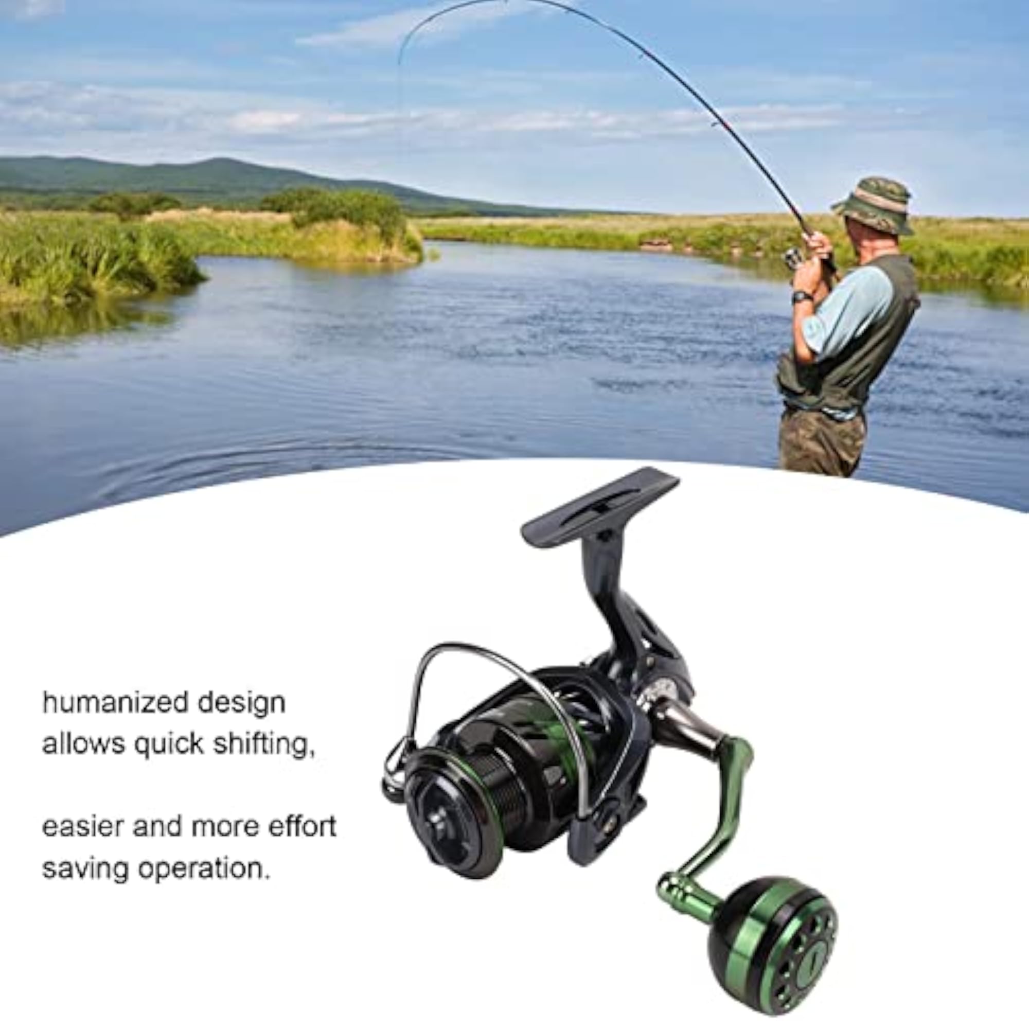 Stainless Steel Fishing Reel for Durable Performance