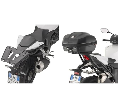Givi E455N top case moto 45L pour voyager en Honda CB 1000 Hornet 2025 avec support inclus
