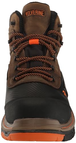 image for Wolverine Men's Overpass WP CT MID Work Boot, Summer Brown, 8.5 X-Wide