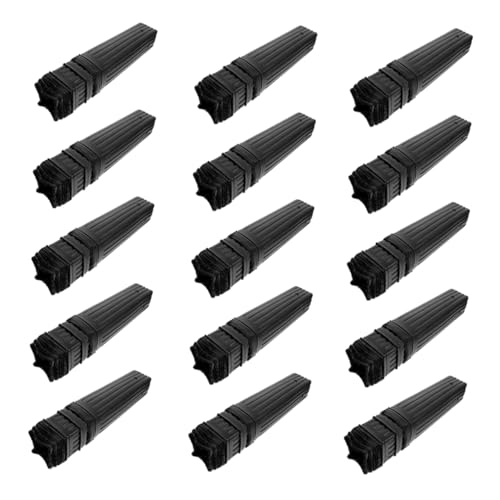 Hemobllo 50pezzi Sacchetti Per Vivai in Materiale Plastico Di Resistenti e Durevoli Per Coltivazione Prolungata Per Vivaismo Di Frutta Fiori e Piante Da Interno o Esterno Buona Ventilazione