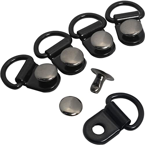 D-Ring Eyelet Buckle Shoe Lace Hooks (50 Sets)