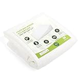 Wedge Pillow Cover for 24x24x7 Bed Wedge Pillow, Hypoallergenic Replacement Case with Zipper & Pockets