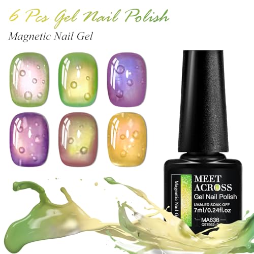 Set 7 piezas Esmaltes de Gel Magnéticos Frutas miniatura 5