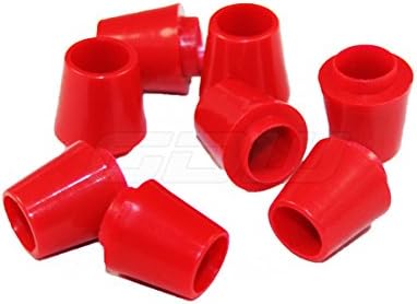 Red Colored Golf Ferrules .335 ID for Drivers and Woods Pack of 8