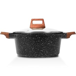 Eslite Life 5 Quart Kasserolle Granitmuster