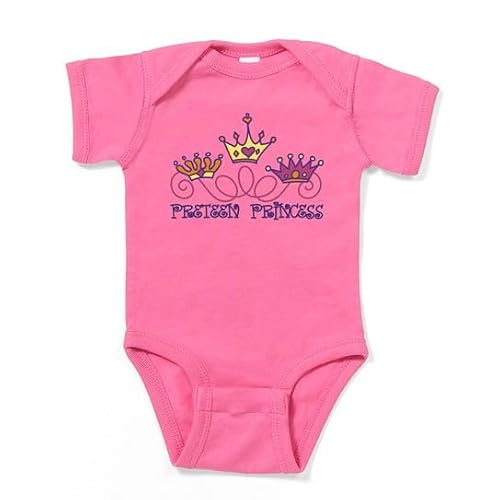 CafePress Preteen Princess Infant Bodysuit Cute Infant Baby Bodysuit Romper