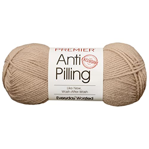 Premier Yarns Anti-Pilling Everyday Worsted Solid Yarn-Cappuccino