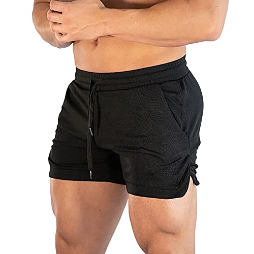 Pisexur Basketball Shorts For Men Compression Beach Shorts Summer Quick Dry Fitness Gym Shorts Swim Shorts Exercise Mesh Shorts Casual Running Athletic Shorts Workout Pants Hiking Shorts Black L #TOP1
