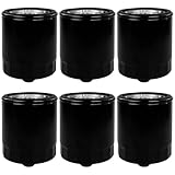 6PCS KN-171B Motorcycle Oil Filter Fit for Harley Davidson Motorcycles Road Glide 1998-2021 Fat Boy