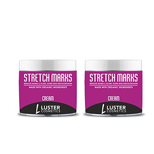 Image of Stretch Marks Cream | Reduces Marks & Scars | Post Pregnancy Marks | Maternity Repair | Enhances Skin Elasticity | Made with Organic Ingredients | Paraben Free - 100g (Pack of 2)