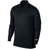 Nike Golf Victory Longsleeve Polo (Black/White) L