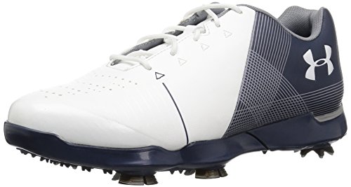Under Armour - Under Armour Boys' Spieth 2 Junior, White (100)/Academy, 4