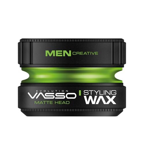 Cera de pelo. Styling Wax. Matte Head. Vasso