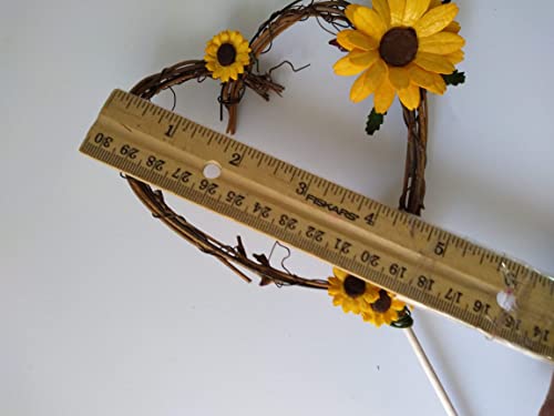 Sunflower Cake Topper For Wedding Party, Autumn Baby Shower, Engagement Parties #TOP4