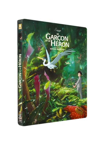 Le Garçon et Le Héron [4K Ultra HD + Blu-Ray - Édition boîtier SteelBook] [4K Ultra HD + Blu-ray...